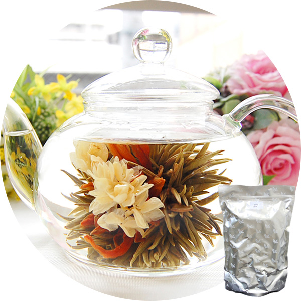業務用 工芸茶/百合花籠（百合花と茉莉花） 50個入(個別包装１個×50P)