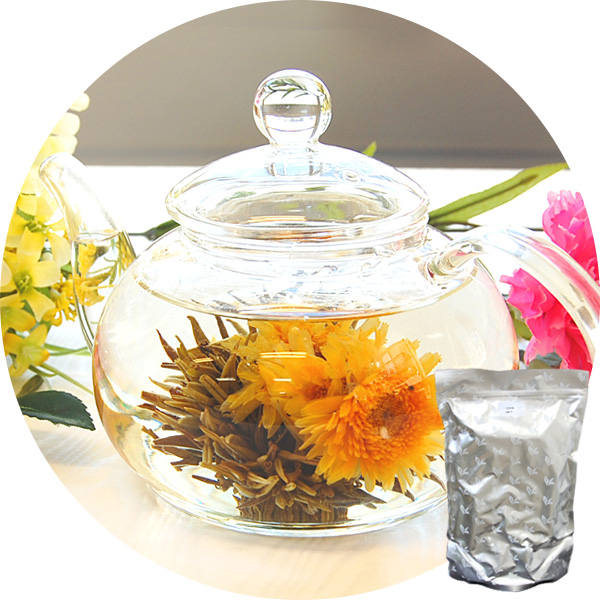 業務用 工芸茶/金花彩彩(キンセン花) 50個入(個別包装１個×50P) 