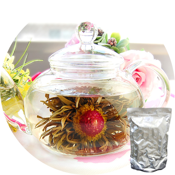 業務用 工芸茶/花開富貴（菊花と千日紅）50個入(個別包装１個×50P)